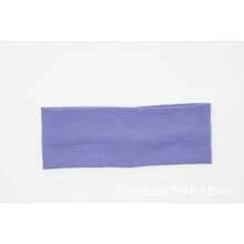 1PC Hairband, Vintage Knitted Headband, High Elastic Wide-Brimmed Striped Solid Color Headband - Sọc xanh trắng - Xem 10
