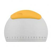 1pc Heavy Duty Stainless Steel Bread Knife With Serrated Blade. Effortless Cutting, Non-Stick. Includes Calibrated Baking Scraper And Cake Spatula. High Hardness, Easy To Clean, Durable, Wear-Resistant. Baking Tool Set. - Multicolor - View 12