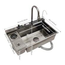 YUNRUX Kitchen Sinks - Silver - View 2
