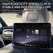 Car Back Seat Headrest Tablet Phone Holder, Compatible With 4.7-12.9 Inch Devices, Adjustable, Suitable For Road Trips - Multicolor - View 7
