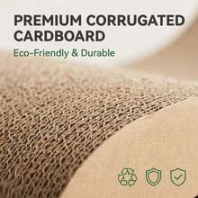 DIY Paintable Cat Scratching Board Double-Layer Cat House & Cat Villa Suitable For All Seasons - 32cm*32cm*32cm - View 3