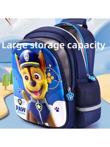 Spin Master حقيبة ظهر للأطفال بتصميم Paw Patrol مع أحزمة كتف مريحة وقابلة للتعديل ونمط شخصيات، مناسبة للاستخدام المدرسي - يطارد - مشاهدة 6