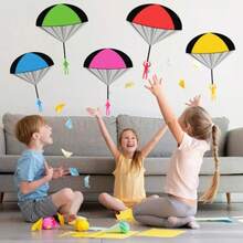 24 Pack Valentines Day Gift Cards With Parachute Toys Hand Throw Flying Toys Army Soldiers Parachute Game For School Exchange Gifts Prizes Party Favor Goodie Bag StuffersFull Of Fun - As Pic - View 7