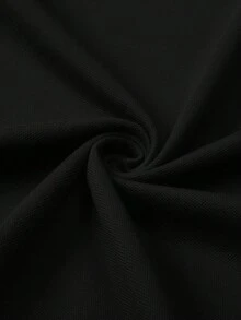 GRDR 男士夏季新款户外休闲时尚百搭短袖 Polo 衫 - 黑色 - 查看 6