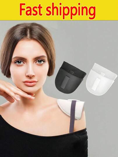 2/4pcs Unisex Shoulder Pads, Relieve Strap Pain, Correct Slouching Shoulders, Self-Adhesive Seamless Shoulder Pads, Suitable For Various Clothing Styles, Can Be Used As Seatbelt Covers, Shoulder Pads, Home Goods, Travel Supplies, Shoulder Pad Accessories, Home Decor, Personal Care Products