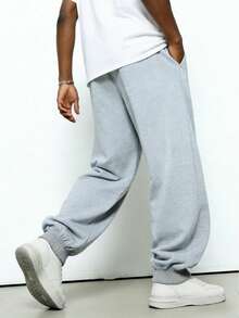 1 chiếc quần thể thao co giãn, nhẹ, thoáng khí, quần tập thể dục, quần thường ngày nhanh khô, quần chạy bộ ôm sát, thích hợp cho mùa xuân và thu đông. - Màu Xám nhạt - Xem 9