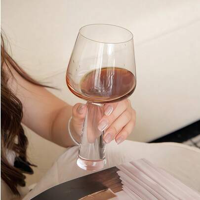 Crystal Red Wine Glass, Wine Glass, Vintage Crystal Champagne Glass, Transparent Coffee Cup, Glass Ice Cream Cup