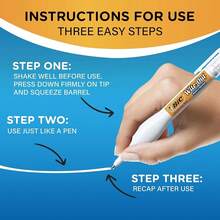 Wite-Out Brand Shake 'n Squeeze Correction Pen, 8 ML Correction Fluid, 4-Count Pack Of White Correction Pens, Fast, Clean And Easy To Use Pen Office Or Schoolsss Supplies - 修正筆 - 查看 10