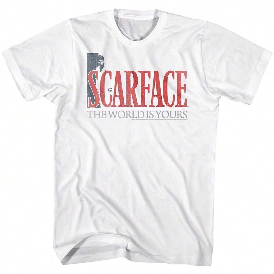 Scarfaces - The World Is Yours 3 - Short Sve - Adult - T-Shirt - Style 2 - View 1
