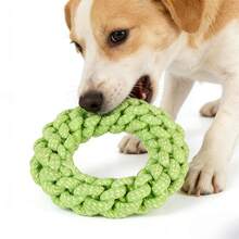 Durable Dog Leash Toy, Indestructible Dog Chew Toy For Aggressive Chewers, Tough Puppy Teething Toy, Boredom Buster & Dental Cleaning Tug Of War Dog Toy, Suitable For Small To Large Dogs - Multicolor - View 9