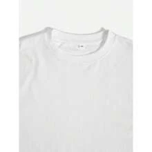 Camiseta de Hombre Casual con Estampado Elegante - Blanco - Ver 2