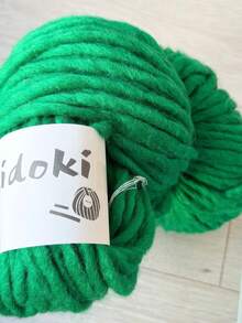 [Okidoki]Knitted Iceland Yarn Hat, Scarf, Shawl, Bag, Tapestry, Chunky Knit Ins Style, Crochet Hand Knitted, Ukraine Iceland Yarn, Approx. 0.8mm Sweater Yarn - Multicolor - View 24