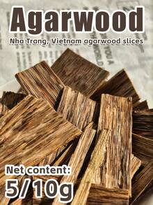 5/10克，沉香，沉香片，切片沉香，优质香薰原料，高油沉香，扩散力强，天然沉香，无添加剂，香气优雅浓郁，持久留香，舒缓身心，助眠，适用于室内香薰、招待客人、冥想、品茶、瑜伽、疗愈、阅读，也可作为礼物赠送亲友。 - 高油沉香片 - 查看 2