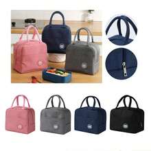 ONEEKA Lonchera Térmica Bolsa Lunch Aislamiento Frío Y Calor - Azul - Ver 2