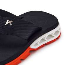 Kener Flip-Flops For Men And Women, Casual, For Everyday Use - RAKKA 黑白紅 - 查看 4