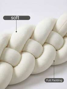 1 pièce Protège-berceau tressé multicolore, protecteur de barrière de lit pour berceau de bébé, couffin, table à langer, poussette, lit bébé convertible