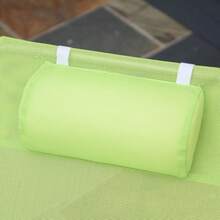 Sun Lounger, Garden Chaise Longue, Relaxation Lounger, 4 Colours, Folding Beach Lounger, Two-Legged Lounger For Garden And Balcony - 青檸色 - 查看 4