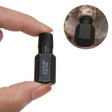 10pcs Heavy Duty Screw Extractor Set - Easily Remove Damaged, Stripped Or Broken Bolts, Hex Screws And Fasteners, Durable High Strength Structure - Black - View 6