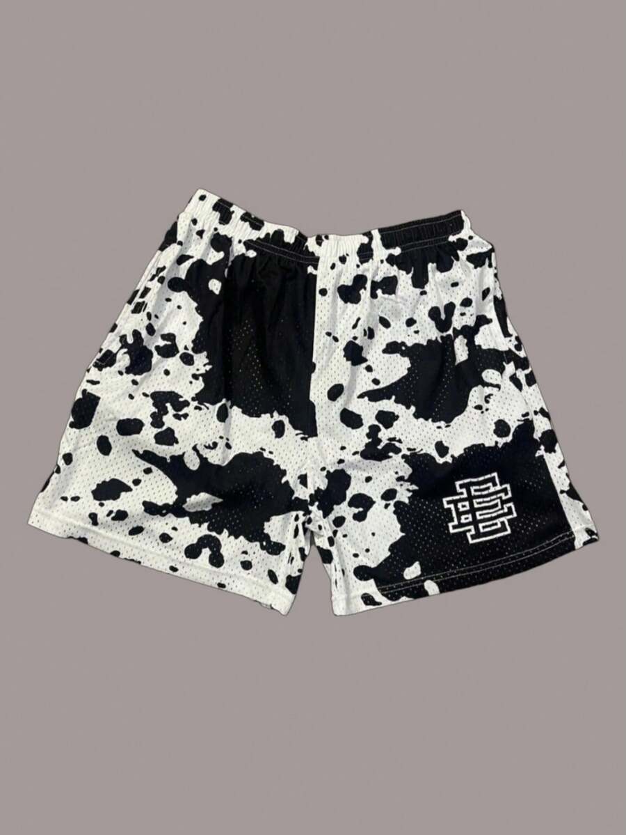 Men's Statement Print Shorts Fashion Designer Patterned Casual Daily Wear Shorts - Nhiều màu - Xem 1