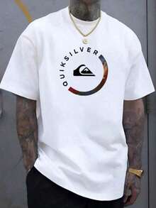 Men's Retro T-Shirt - New Release - Basic Shirt - 100% Cotton - White - View 3