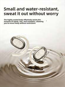 Wireless Bluetooth Earphones, Ear Hook Type, Open Design, Comfortable To Wear For A Long Time, Long Battery Life, New Skin Friendly Design | High-End Version, Panoramic Surround Sound, Non Ear Penetrating Ergonomic Design, Long Standby Time, High-Speed Bluetooth 5.4 Dual Chip, Intelligent Fingerprint Touch, LED Battery Display, Waterproof And Sweat Proof For Sports, Intelligent Call Noise Reduction AI Algorithm, Type-C Fast Charging, Universal Compatibility With Multiple Devices. - Multicolor - View 7