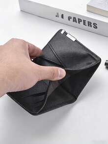 Ultra-Thin Card Holder, Multi-Card Slots Bank Card Wallet, Minimalist One-Piece Driving License Card Case, Credit Card Holder - Multicolor - View 4