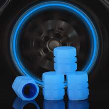 20 nắp van lốp phát sáng trong bóng tối - Phụ kiện trang trí và an toàn phát quang cho xe đạp, xe máy và ô tô - A - Xem 4