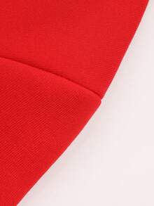 Disney Classic Character Hoodies: Mickey Mouse And  All Come Together With Printed Patterns, Suitable For Both Boys And Girls, Perfect For Festivals, Machine Washable, Fashionable, Casual And Versatile. - 紅色 - 查看 6