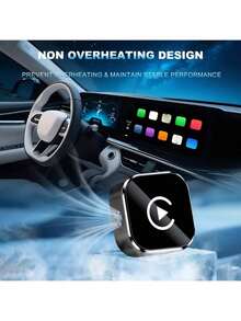 Battery-Free Wireless CarPlay Android Auto Adapter - Fast Auto-Connect USB/USB-C Dongle Compatible With IPhone Android | No Delay High-Quality Audio Car Accessory - A - View 3