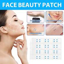 120pcs Face-Lifting Tape Stickers, Portable Face Beauty Lifting Patch, For Firming And Lifting, Instant Face Lifting Stickers/Strips, Invisible Facial Lifting Strips, Multi-Purpose Facial Care Patch, Beauty Lifting Tools - Clear - View 2