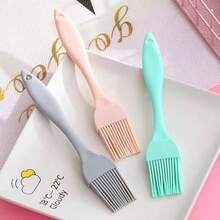 1/3pcs Silicone Basting Brush, Kitchen Pancake Sauce Brush, Baking Supplies - Multicolor - View 9