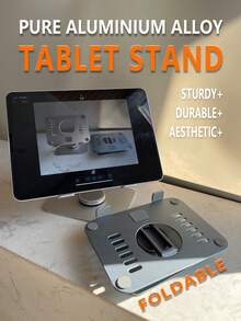 Pure Aluminum Alloy Flat Plate Bracket, 360-Degree Rotation, Foldable, Solid And Durable, Beautiful - Multicolor - View 7