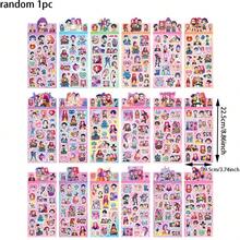 1/18pcs K-POP Vivid High-Definition Decorative Stickers (Random 1pc, Includes Different Characters And Group Designs, Size: 22.5cm/8.86in * 9.5cm/3.74in, Waterproof And Durable Material) - Suitable For Diaries, Scrapbook - Multicolor - View 8