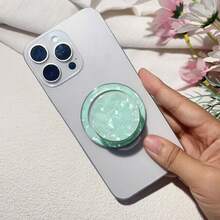 可调节闪亮钻石1件装彩色贝壳图案Magsafe磁性手机支架情人节礼物 - 彩色 - 查看 7
