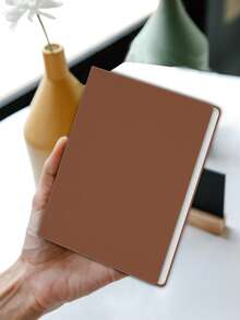 1pc Pocket Notebook, 3.7" X 5.7" Small Notebook Journal For Note Taking, Great For Women Men, Office Supplies School Home - Brown - View 5