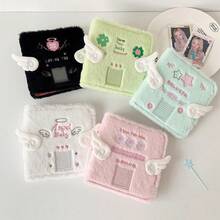 INS Original Angel Loose-Leaf Storage Album A7, Cute Plush Photo Album, Idol Fan Card Album, Gift, Holiday Gift, Birthday Gift, Perfect Gift (Album Excludes Inner Pages) - Multicolor - View 4