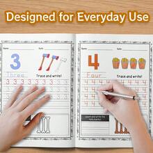 Numbers Practice Workbook – Trace And Write Numbers With Counting Activities, Number Order Exercises And Simple Math Practice, Clear Guided Pages For Daily Training, Builds Number Recognition, Hand Control And Confidence - Number Workbook - View 8