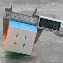 1个56毫米3x3x3魔方，男女通用儿童及成人益智玩具，竞技速拧魔方，智力开发及思维训练，儿童玩具，节日礼物 - MG EDU Upgraded Version - 查看 11