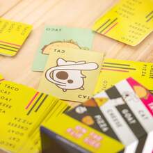 Taco Cat Goat Cheese Pizza On The Flip Side Entertaining Standalone Expansion Game For Family Game Night | Easy To Play 15 Minute Rounds | Fun For Boys And Girls, Teens, Adults, And Families | 2-8 Players - Multicolor - View 2
