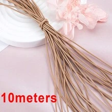 10米彩色蜡绳，蜡线，多尺寸项链手链绳，皮绳，珠宝制作，DIY项链手链，工艺用品 - 繩 - 查看 35