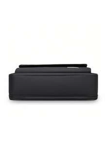 1个黑色时尚公文包，简约时尚商务笔记本电脑包 - 彩色 - 查看 6