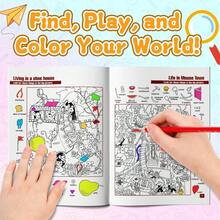 Hidden Objects Activity Book – Search-And-Find Picture Puzzles To Spot Concealed Items, Detailed Scenes With Item Lists, Builds Observation, Focus And Visual Scanning Skills, Fun Practice For Quiet Time - Concentration Workbook - View 4