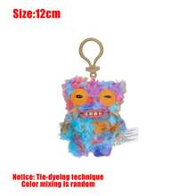 Plush Keychain Funny Ugly Teeth Monster Fuggle Stuffed Toy, Mr. Needles Greedy Smiling Face Silly Cute Plush Collectible Backpack Pendant - Plush Keychain - View 36