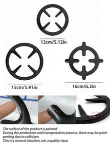 Stainless Steel Coffee Pot Holder, Coffee Maker Pot Rack - Round Gas Stove Bracket, Multifunctional Moka And Espresso Coffee Maker Stand, Suitable For Gas Stove, Kitchen Stove Accessories, Coffee Accessories - Multicolor - View 12