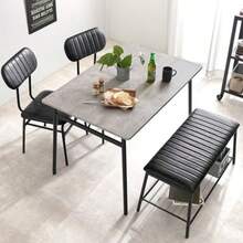 Bench Table - رمادي رخامي - مشاهدة 9