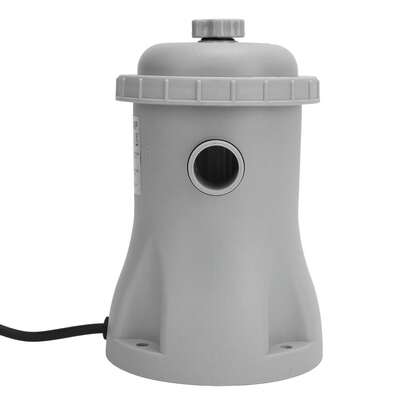 330 Gallon Electric Cartridge Pool Filter Pump System High Flow for Above Ground Pools 110V US Plug