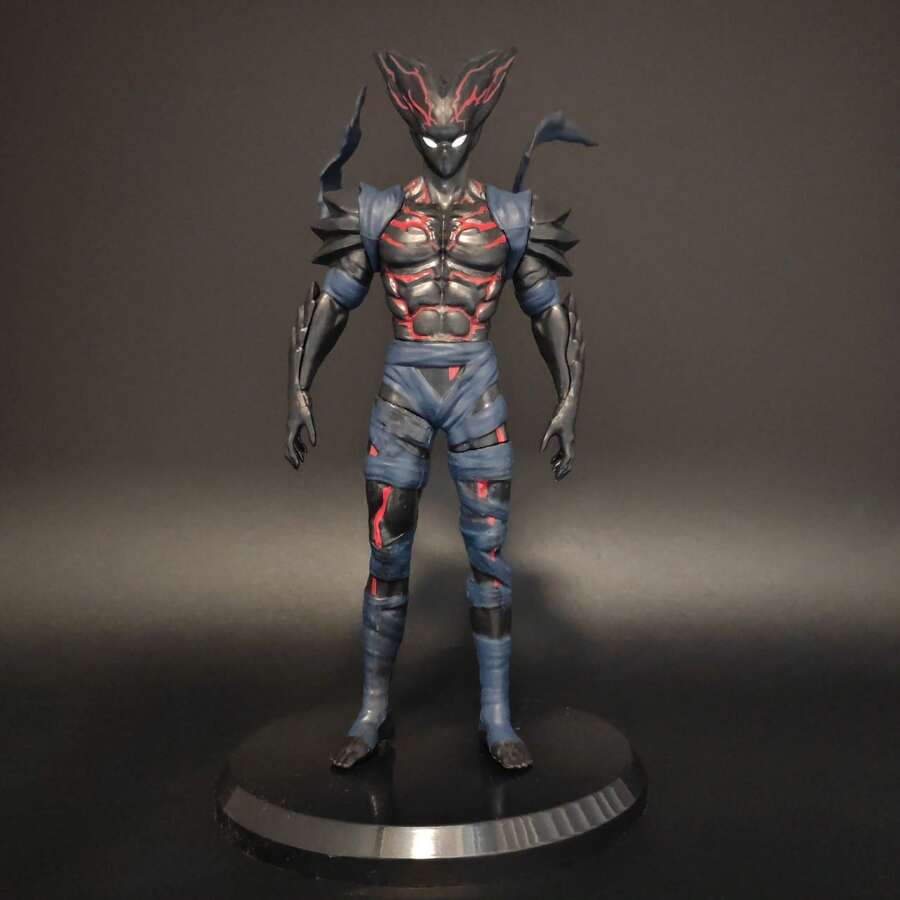 Starry Sky Hungry Wolf Anime Model Desktop Computer Case Peripheral Figurine - Multicolor - View 1