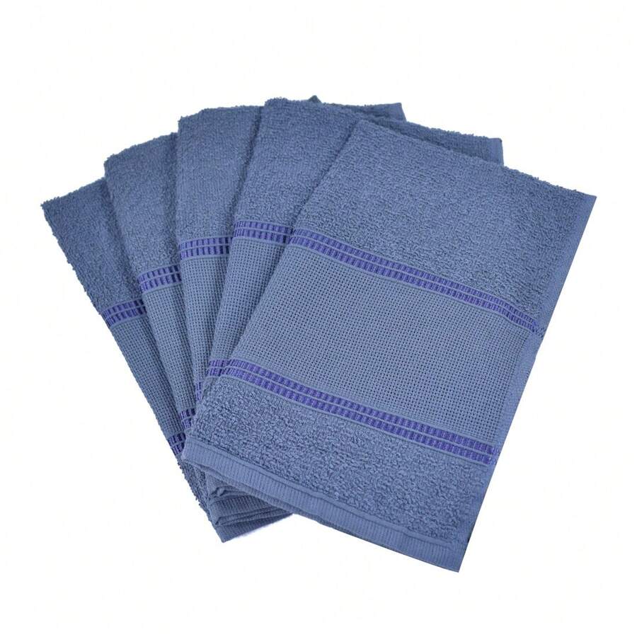Kit Of 24 Hand Towels For Embroidery, Rekint Perfect Style - Grey - View 1