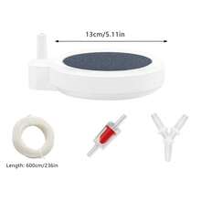 Silent Aquarium Bubble Stone Aerator Oxygen Pump Air Diffuser For Fish Tank - Aquascaping Tools - View 1
