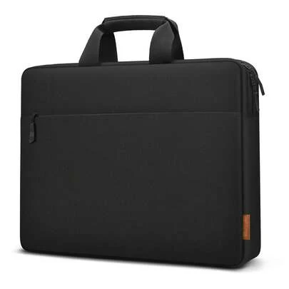  ZYB 15-17.3 Inch Laptop Sleeve, Waterproof Shockproof Laptop Bag Compatible With Macbook Pro 16, 15.6-17.3 Inch ASUS, HP Laptops And Other Brand Laptops, Suitable For Daily Commuting, Business Men- Black